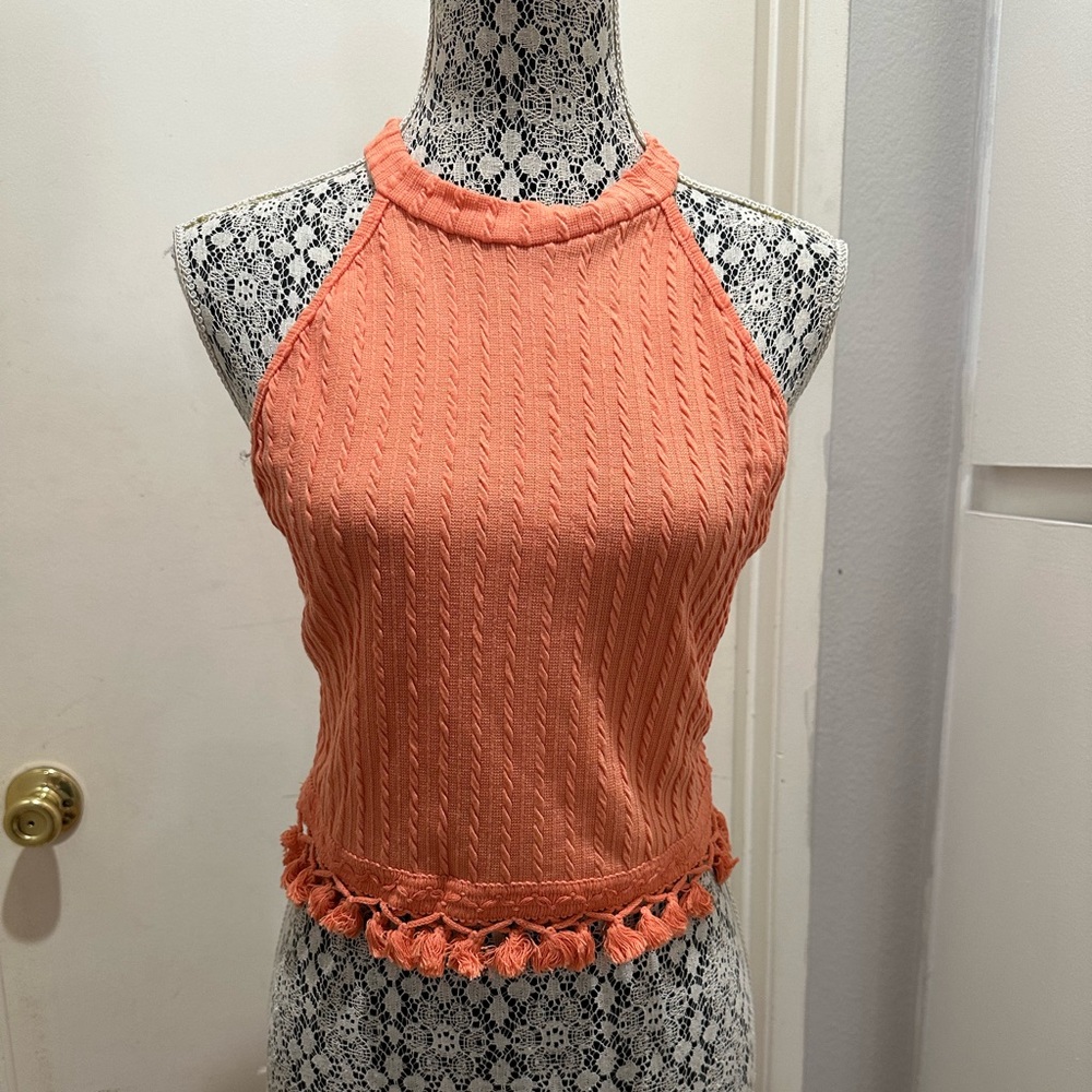 Orange Tank Top